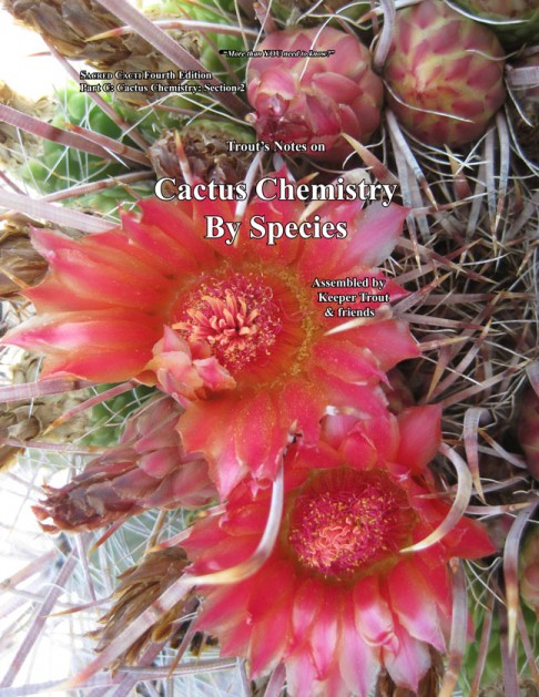 TN#C10 Cactus Chemistry By Species